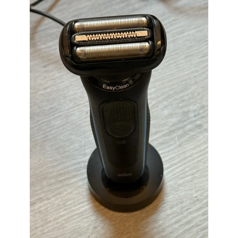 Braun Series 5 Easy Clean S5 Shaver Type 5439 Tested Charger Trimmer 5 Combs